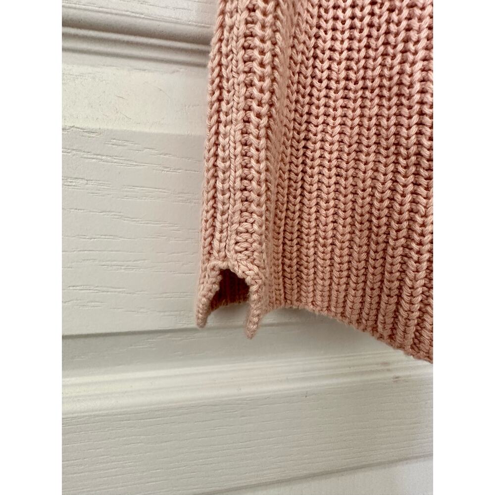 Intermix Rivington High Neck Knit Cami Halter Sweater Tank Blush Small - Picture 7 of 11